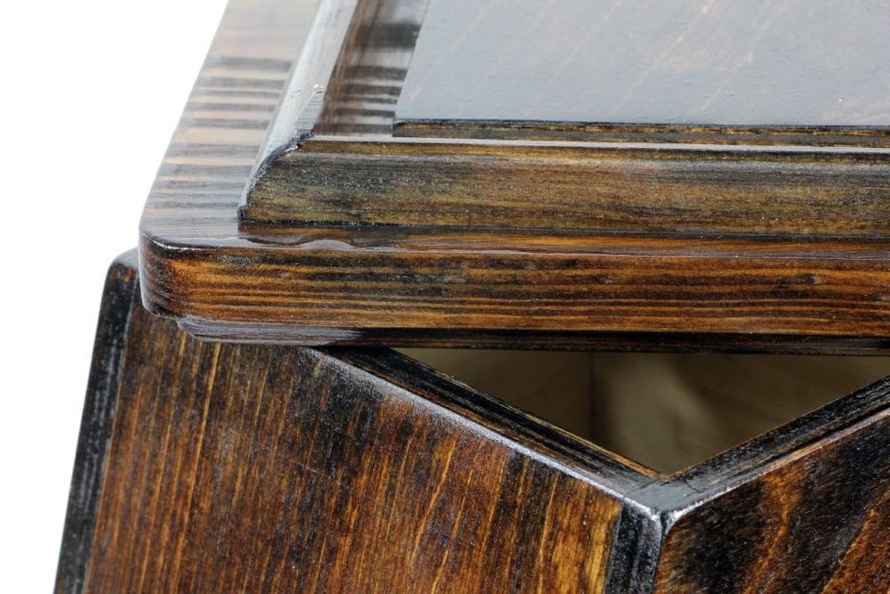 Bernardyn urna drewniana z psem Art-Dog