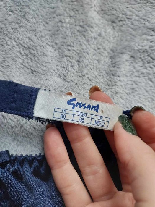 Pas do pończoch granatowy NOWY M 38