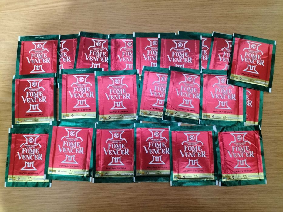 Cromos Fome de Vencer