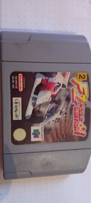 Gra Kartridż z grom F1 Pole  Position 64 Nintendo