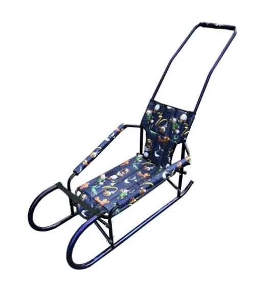 ХІТ‼️ Санки дитячі санчата саночки з батьківською ручкою нові складні