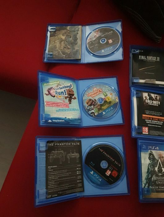 Seis jogos de ps4