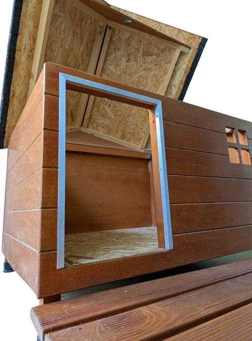 Casota em madeira tratada para cão