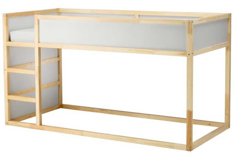 KURA Cama de criança reversível IKEA 90x200 cm
