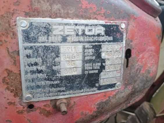 Zetor 6711 Sprzedam Zetora na części .