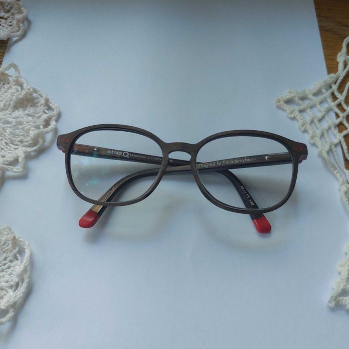 oprawki okulary Etnia Barcelona Utopia BRRD drewniane premium etniczne