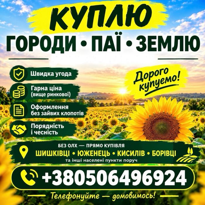 Городи  Земля Паї