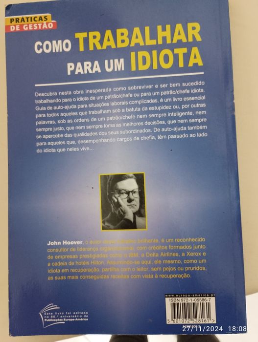 Como trabalhar para um idiota - John Hoover