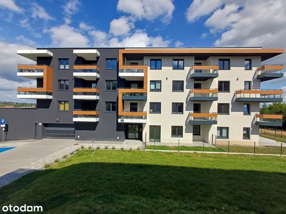 Nowe, 2 pokojowe z dużym balkonem, blok z windą, os. Podgórze