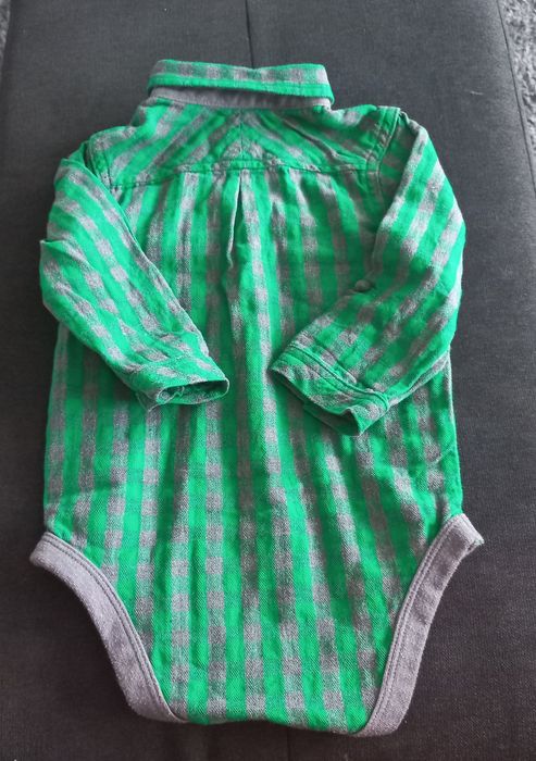 Body niemowlęce w kratę rozm.80-86