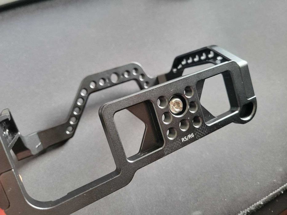 Grelha / Cage em alumínio CNC para Canon EOS R5, R6, R5C