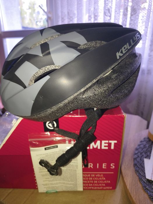 Kask rowerowy Kellys Blaze Czarny Mat rozmiar  M/L 58-61 cm Nowy