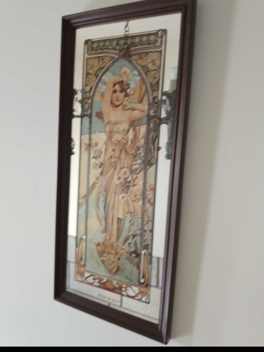 4 Mirrored Frames by Mucha64586019439875120