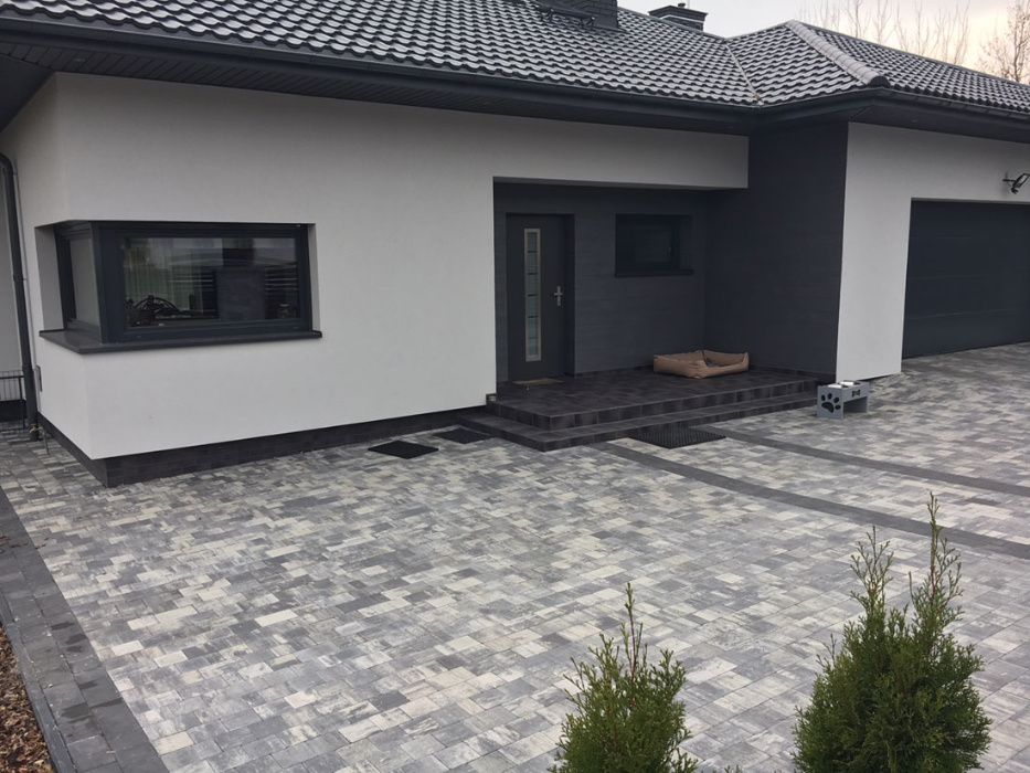 Układanie kostki brukowej Brukarstwo Ogrodzenia