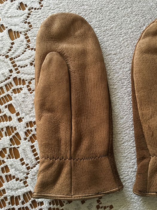 Rękawiczki skórzane PRL