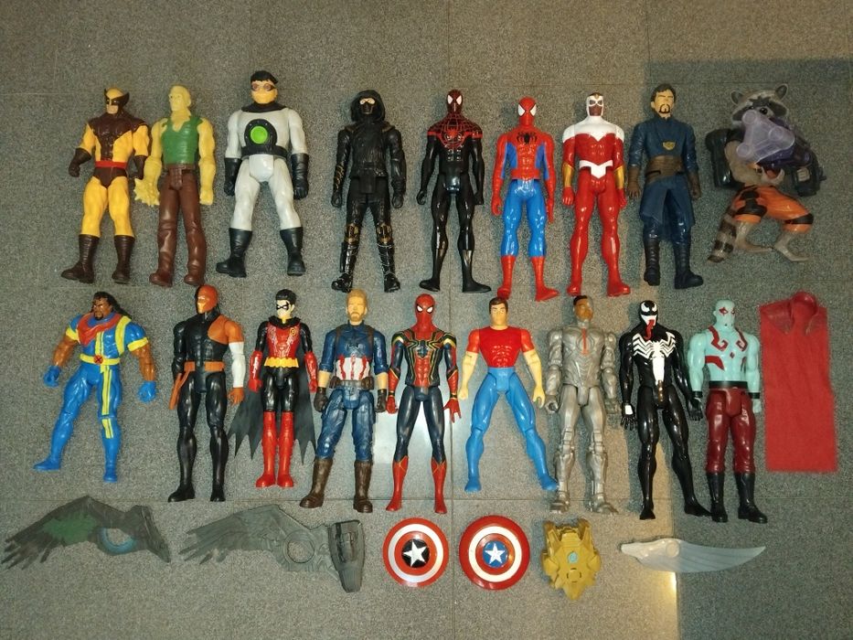 Figuras Bonecos Lote 3 X Men Marvel Toy Biz Hasbro Etc
