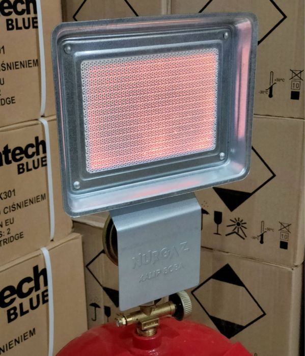 Газовий нагрівач Nurgaz, нагрівач нургаз для балонів