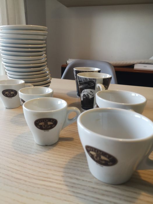 30 Chávenas Café e Meia de Leite Sotocal