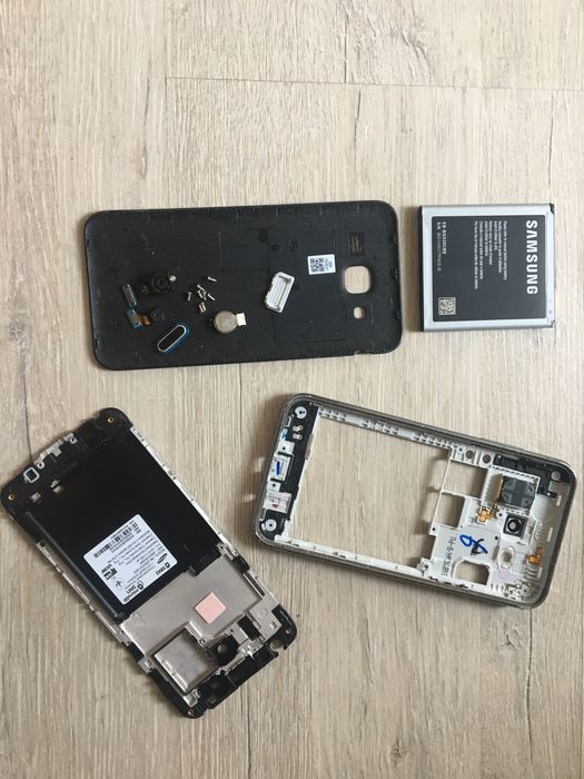 Samsung J500 аккумулятор, болтики, задняя крышка, рамка, камеры.