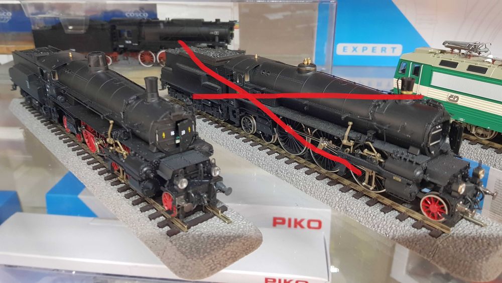 Parowóz Roco 72256 H0 używany