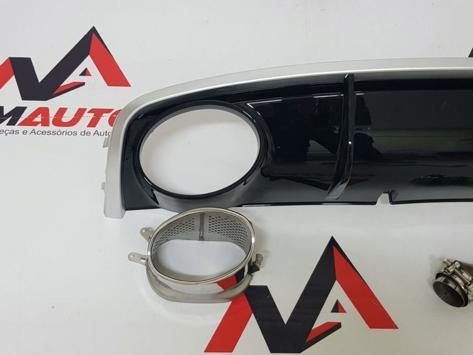 Difusor Traseiro AUDI A4 B8 Facelift (2012-2015) RS4