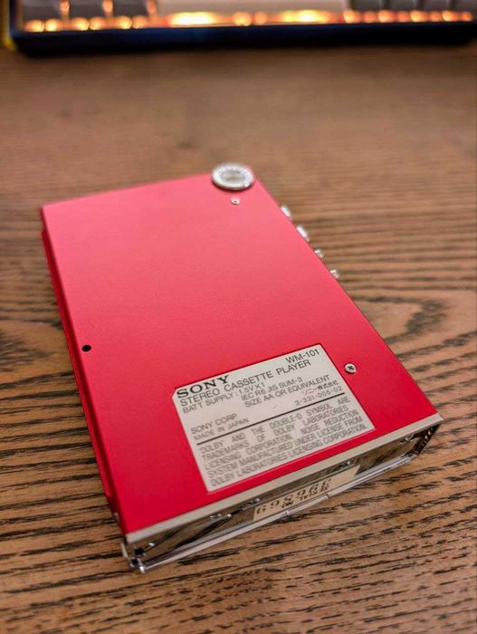 Ретро Касетный плеер SONY WALKMAN Walkman WM-101