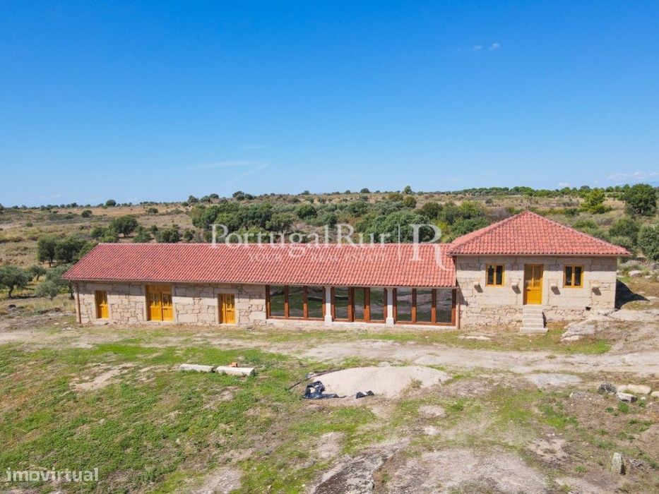 Quinta com casa em recuperação em Monsanto