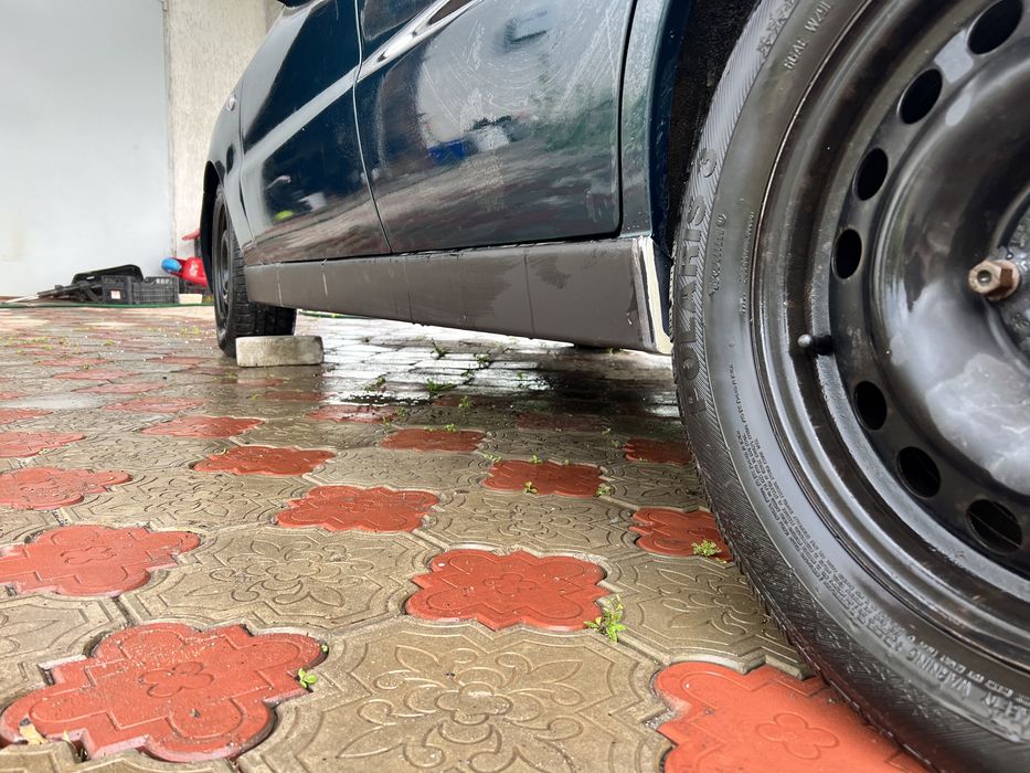 Накладки на пороги ланос