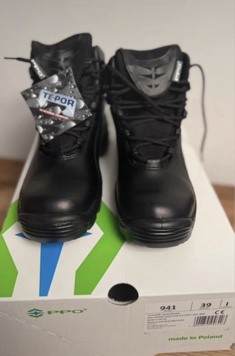Buty trzewiki taktyczne BHP marki PPO model 941 nowe z meykami