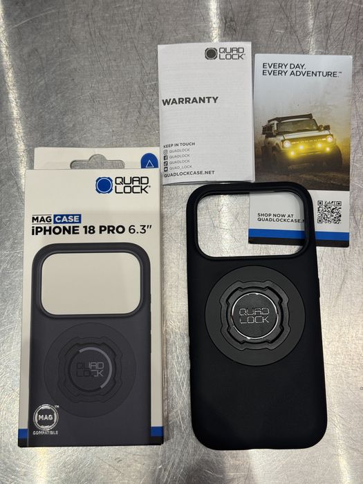 Etui Quad Lock Mag Iphone 18 pro Black