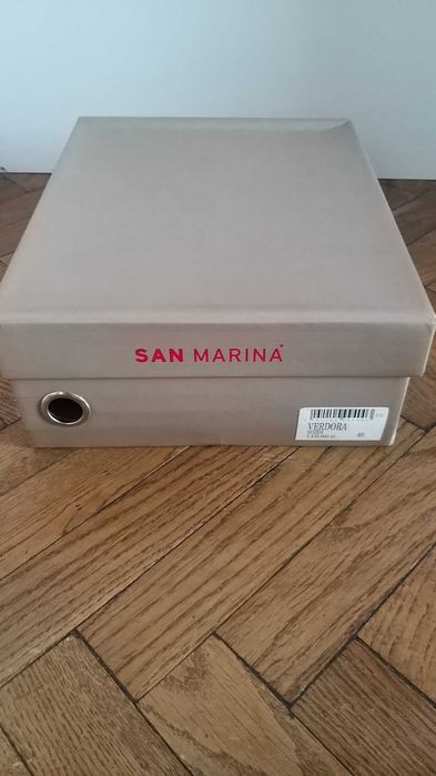 Buty skórzane ze skóry naturalnej San Marina Model Verdora