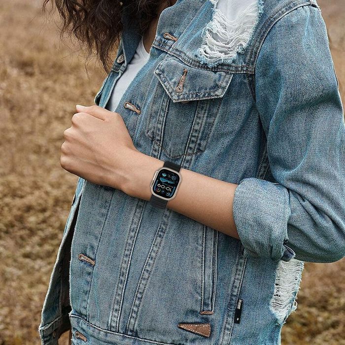 Tech-Protect nylon Apple watch 8 / 9 … (44 / 45 / 46 / 49 mm) black