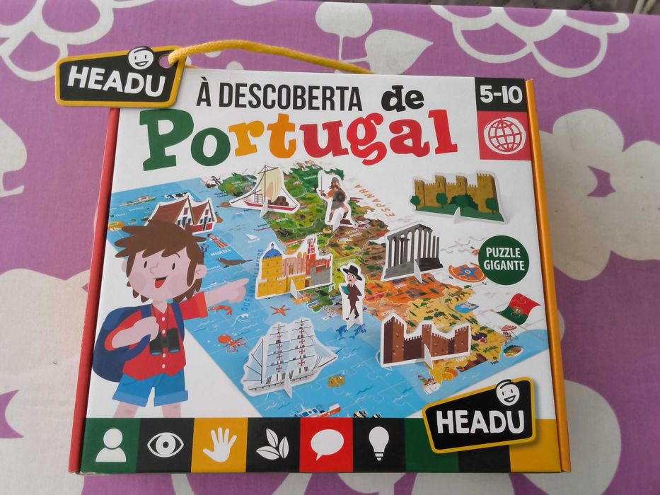 Puzzle gigante À descoberta de Portugal Headu