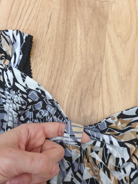 Letnia sukienka midi vintage