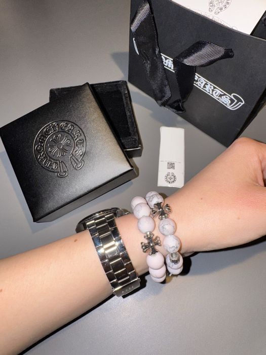 Chrome hearts браслет | хром хартс