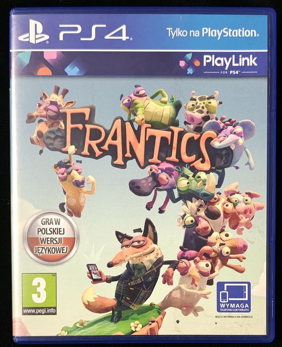 Frantics PL Dubbing Komplet po polsku na PS4 i PS5 Gra z funkcją PlayLink