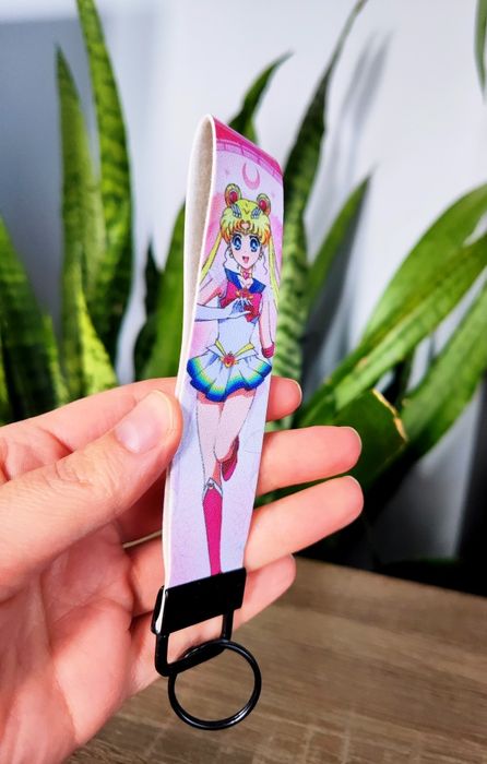 Sailor Moon - skórzany breloczek.