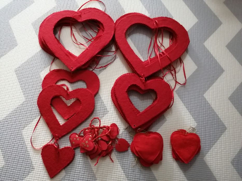 Sprzedam serca dekoracyjne