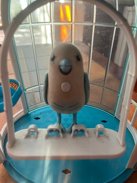 Gaiola de pássaros brinquedo