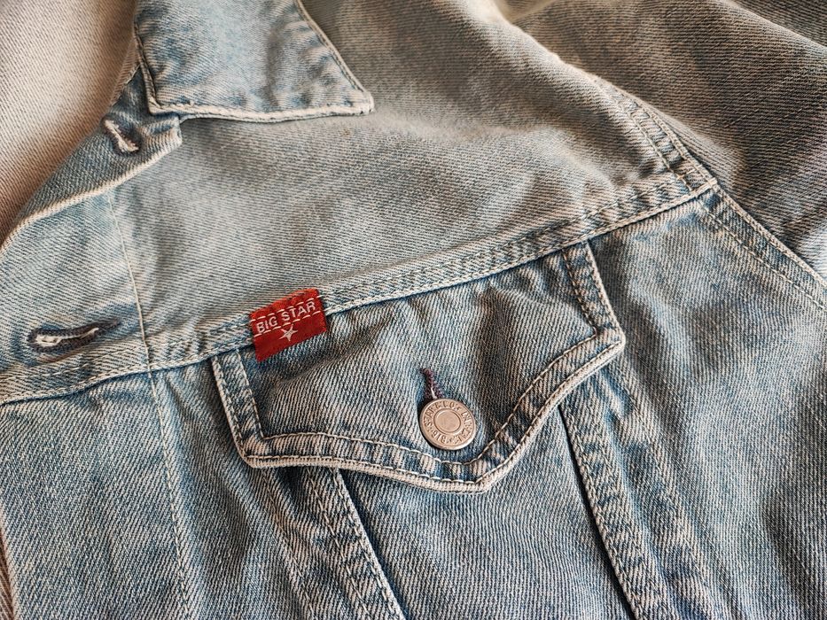 Męska Kurtka Jeansowa Big Star Authentic Nowa XL