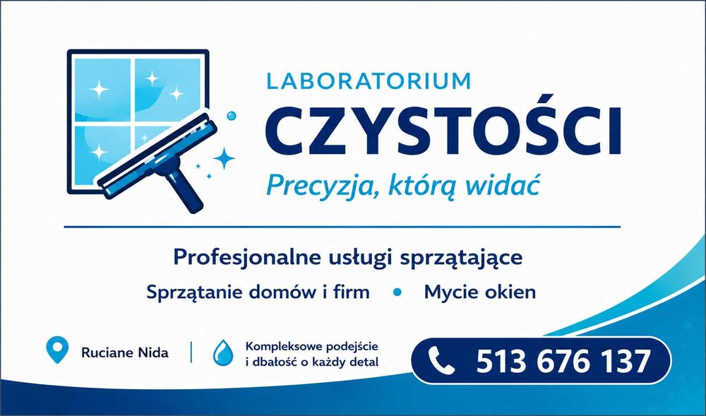 Usługi Sprzątania – mieszkania, domy, biura, po remoncie!