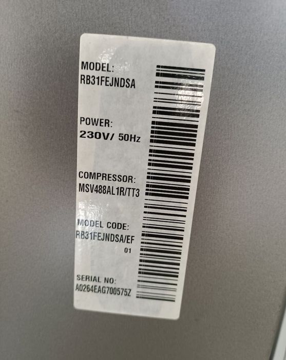 Frigorífico Combinado Samsung - No Frost (Inox/Prateado) - Bom Estado