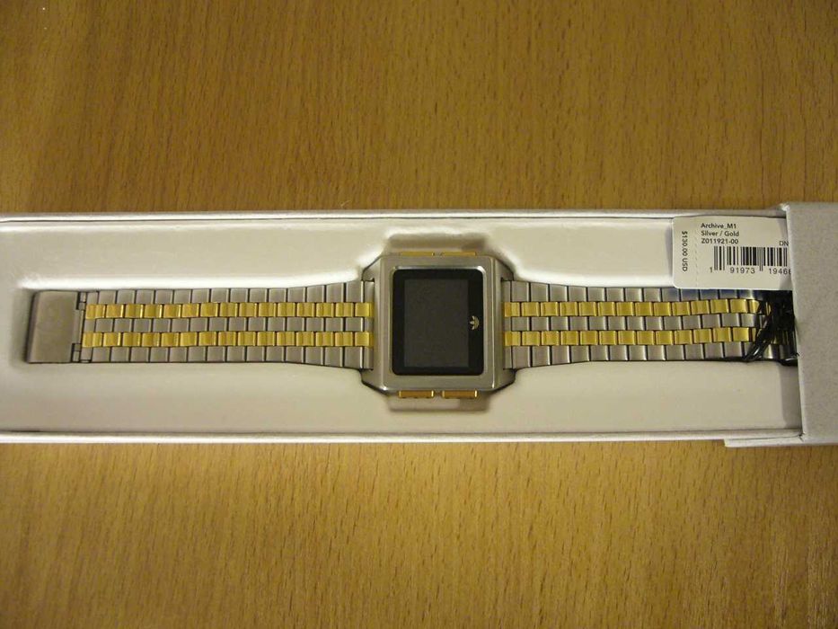 Zegarek elektroniczny adidas Archive M1 stainless steel