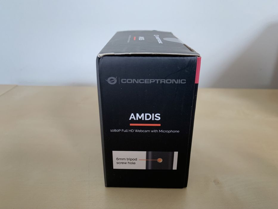 Webcam com Microfone 1080P Full HD