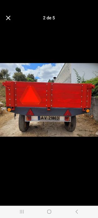 Reboque basculante Herculano