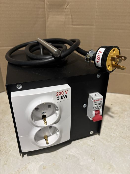 120V-220V 3000W Підвищувальний перетворювач, трансформатор, інвертор