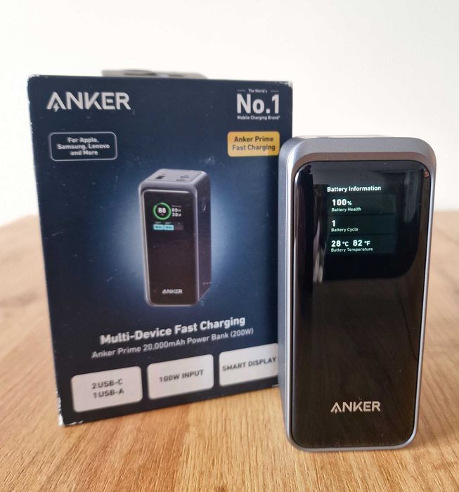 Powerbank Anker Prime 20.000mAh (200 W) - A1336