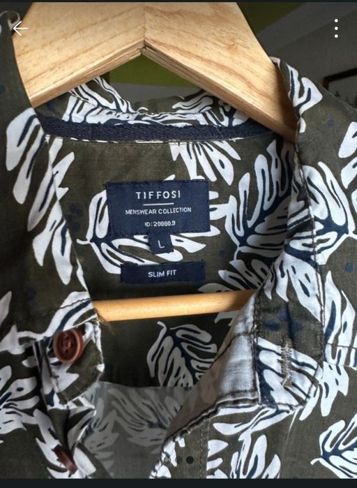 Camisa Tiffosi L estampada/ ver  outras