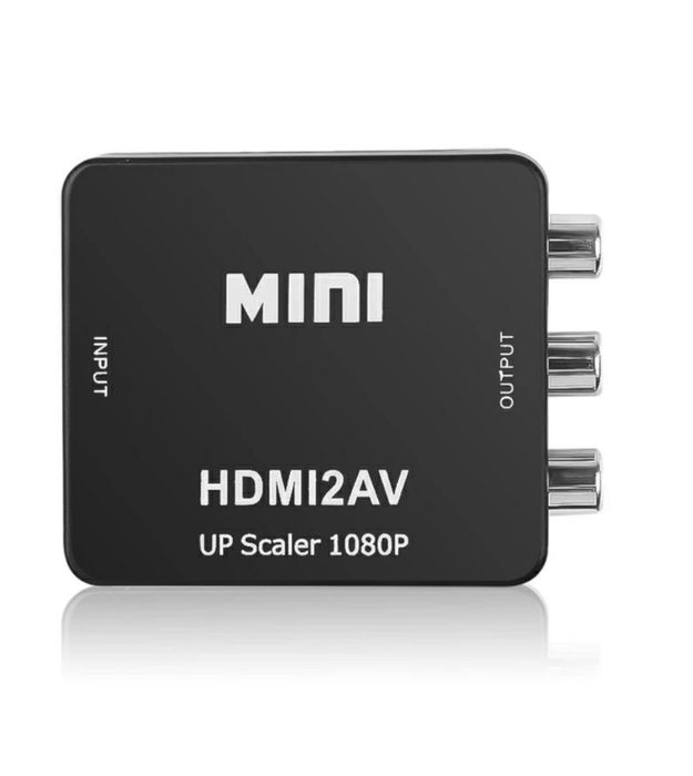 Конвертер HDMI to в AV (RCA) 720p/1080p HDMI RCA преобразователь hd