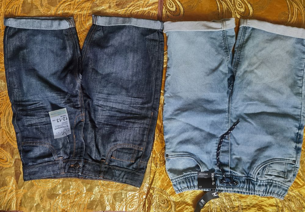 Шорти джинс denim 12-13р  літні бріджи